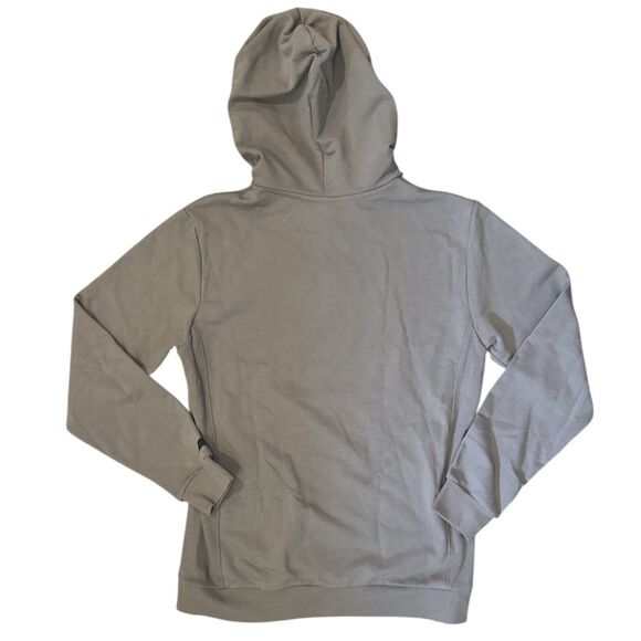 NWT Fabletics The Courtside Hoodie Men’s Medium Gray Sweatshirt  Zipper Pocket - Picture 3 of 11